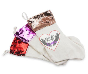 Sequin Top Sublimation Christmas Stocking